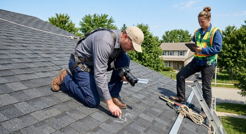 Hail Damage Roof Inspection